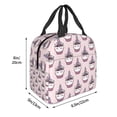 thumbnail image 3 of Fuzoiu Cute Cupcake Print Lunch Bag for Women & Men,Adult Insulated Lunch Box,Leakproof Cooler,Food Lunch Containers,Reusable Lunch Tote Bags for Work, Travel, Outdoor, 3 of 8
