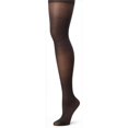 thumbnail image 1 of Hanes 810 Womens Alive Full Support Control Top Reinforced Toe Pantyhose Size - F, Jet Black, 1 of 3
