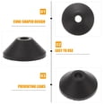 thumbnail image 3 of WEUVEB 30Ud Arandelas De Goma Para Tornillos De Con Sello Antifugas Negro, 3 of 7