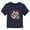Navy Blue, variant on Toddler's Mickey & Friends Distressed Friend Group Circle Graphic Tee Black 2T