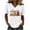 White Shirts 1, variant on Jsaierl Womens Halloween Shirts Funny Witchs Broom Print Tees Fall Work V Neck T-Shirts Short Sleeve Dressy Casual Blouse Tops Halloween Party Supplies,Sizes S-2XL