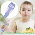 thumbnail image 5 of Tenedor de cuchara de bebé flexible - Cubiertos de entrenamiento de alimentación para niños Zhivalor BST3020587-1, 5 of 5