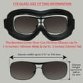 thumbnail image 3 of Bikershades Fit-over RX Glasses Clear & Yellow Goggles Prescription for Motorcycle Riding, 3 of 6