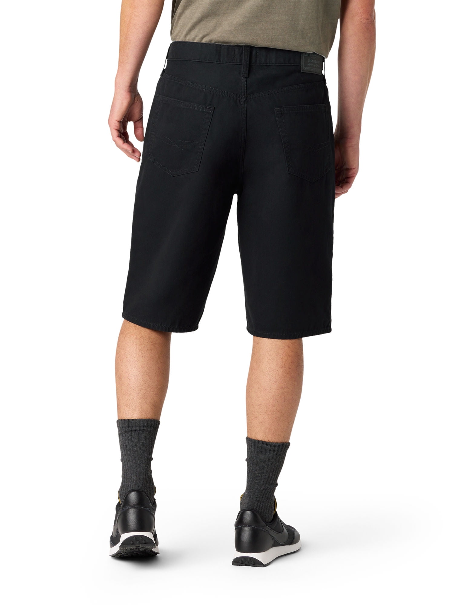 Levi Strauss Signature™ Men's and Big and Tall Loose Denim Shorts, 12" Inseam