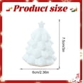 thumbnail image 3 of Giftesty 3x2.36" 3-Dimensional Luminous Christmas Tree Night Light Ornament for Home Decor & Desktop Tabletop Decoration, 3 of 9