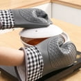 thumbnail image 3 of unbranded 1Jgo Guantes De Cocina Aislantes De Calor Con Soporte Antideslizante Para Hornear Y, 3 of 8