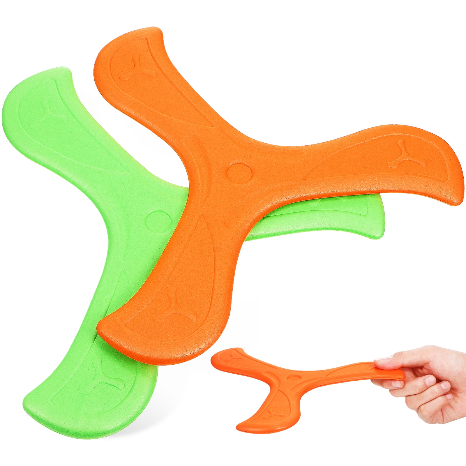 2Pcs Children Boomerang Toys Fast Catch Returning Boomerangs for Kids