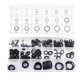 thumbnail image 1 of Scienceny Juego de anillos de sellado surtidos en negro Almacenamiento conveniente para todas las necesidades de juntas tóricas Kit surtido de Herramientas y ferretería, 1 of 6