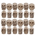 thumbnail image 1 of a polished and engaging product description based on your title:\n\n \n\n**60pcs Gothic Resin Skull Ornaments – Halloween Decor, Stylish Desktop Skull, 1 of 1