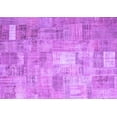 thumbnail image 1 of Ahgly Company Indoor Rectangle Patchwork Purple Transitional Area Rugs, 8' x 10', 1 of 4