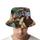 thumbnail image 4 of Los Twits Sombrero bucket para adultos, gorra de protección solar, sombrero de pescador plegable para viajes al aire libre, pesca y actividades de verano, 4 of 6