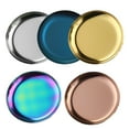 thumbnail image 4 of Stainless Steel Storage Tray Round Jewelry Plate Cosmetics Plate Dish Dessert, 4 of 5