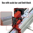 thumbnail image 4 of T Track Miter Fence, 700-1060mm Length Miter Gauge Fence  for Router Table for Woodworking Projects, 4 of 7