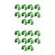 thumbnail image 4 of Eigraketly 10 piezas Cable de bicicleta C Clips Hebillas de fijación profesional Accesorio de fijación Abrazaderas de guía de manguera Verde 2piezas, 4 of 6