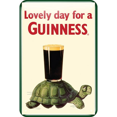 - Guinness Metal Sign-Tortoise