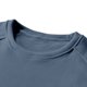 thumbnail image 4 of pstuiky manga larga de hombre, Blusa/camiseta informal de cuello redondo de color liso para hombre camisetas de hombre xxxxxl, 4 of 9