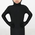 thumbnail image 4 of de de cuerpo completo abierta para niños y niñas, de de Halloween negro sólido, leotardo Unitard METRO Salvador Disfraz de mono para niños, 4 of 10
