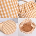 thumbnail image 4 of Halloween Gingham Tote Basket New Jute Canvas Bucket Trick or Treat Candy Bags for Pumpkin Candy Goodie Present Bags,Gift Bags with Handle for Kids Party Favors Halloween Decoration Gifts(C,8.9X9.3"), 4 of 9