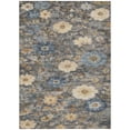 thumbnail image 2 of Addison Rugs Chantille Indoor/Outdoor Transitional Floral Pewter Machine Washable Rectangle Rug, 10' x 14', 2 of 8