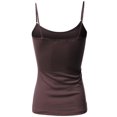 thumbnail image 2 of FashionOutfit Women's Basic Solid Camisole Tank Tops with Adjustable Straps, 2 of 3
