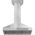 thumbnail image 5 of ZLINE 48 in. Wall Mount Range Hood in Stainless Steel with Crown Molding (KL3CRN-48), 5 of 5