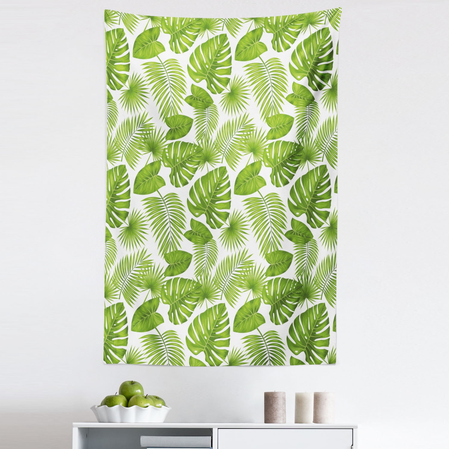 Exotic Tapestry, Repeating Tropical Forest Themed Pattern of Summer ...