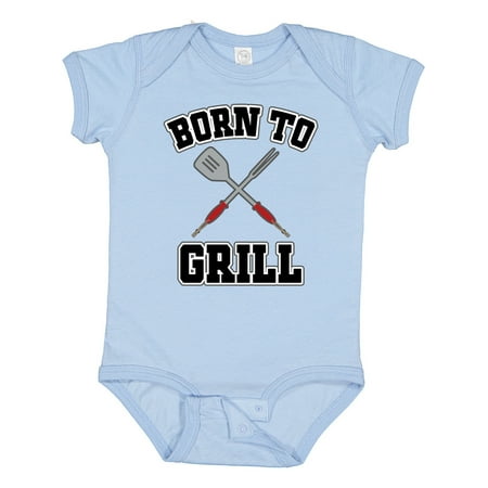 

Inktastic BBQ Born to Grill Gift Gift Baby Boy or Baby Girl Bodysuit