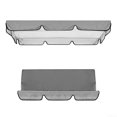thumbnail image 1 of Garden Swing Canopy Seats Replacement Set 3 Seats Covers + Swing Canopy Cover, 1 of 10
