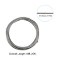 thumbnail image 2 of Unique Bargains 1/16' Wire Rope Kit, PVC Coated Stainless Steel Cable, 20ft, 2 of 4