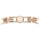 thumbnail image 3 of Pulsera de tenis Swarovski Una Angelic con cristales de oro rosa, 3 of 6
