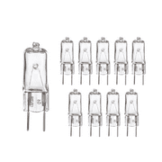 Sterl Lighting - Pack of 10 T4  JCD Type Wall Sconces Halogen Light Bulbs, 50 Watt, 120 V, G8 Base, 2700K, 710 Lumens, 2000 Hours