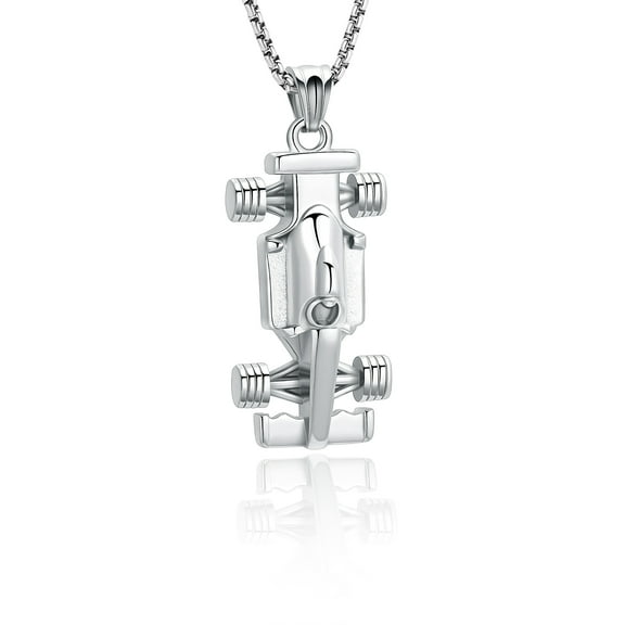 New Sports Cars Cremation Memorial Jewelry Car Pendant Urn Necklace for Human Ashes Stainless Steel Ashes Holder Keepsake Gift