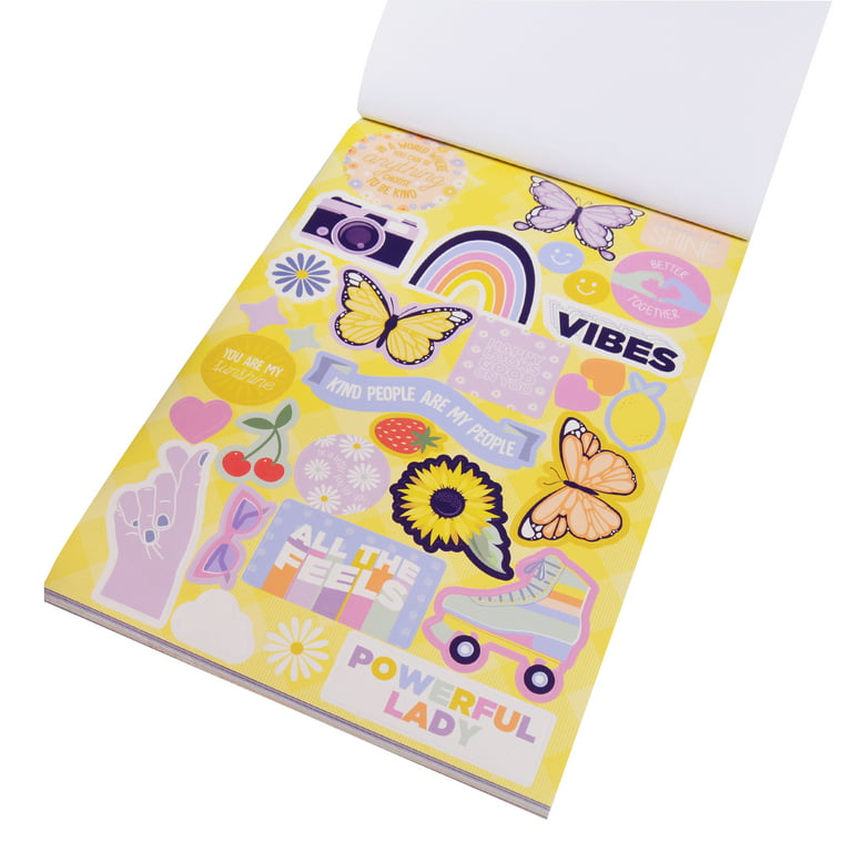 Pen+Gear The Best Sticker Book Ever, Good Vibes Edition, Multicolored, 40  Pages 