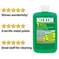 Noxon 7 Liquid Metal Polish, 12oz Bottle for Brass, Copper, Stainless