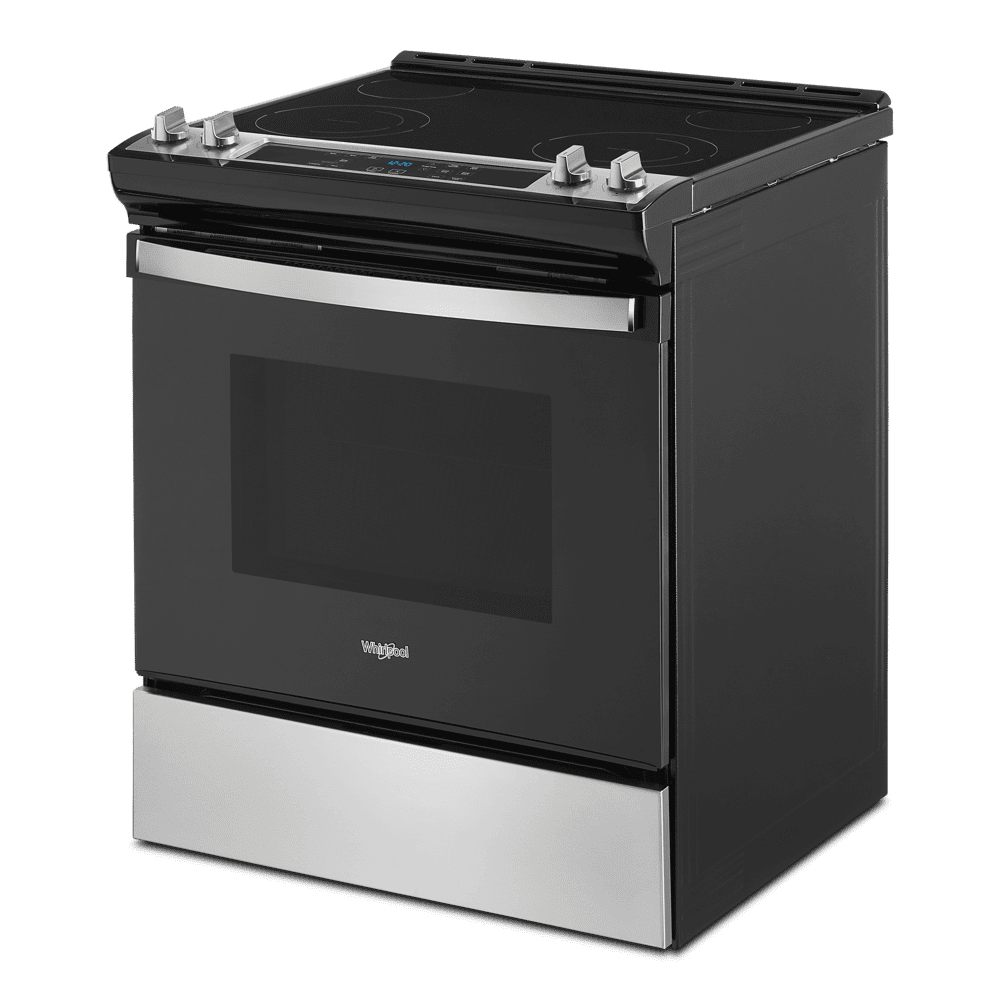 Whirlpool WEE515S0LS 4.8 Cu. Ft. Stainless Electric Range with Frozen Bake Technology