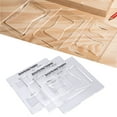 thumbnail image 4 of Woodworking Router Decorative Template, Restoration Reinforcement Guide To Create Hardened Acrylic  Inlay Template Splicing  For Wood Furniture, 4 of 8