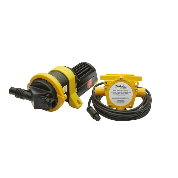 Bomba de desagüe Whale WM8284 gris IC 12 V 19 L/min automática