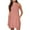 Pink, variant on Summer Plus Size Dresses for Womens 2026 Fashion Casual Holiday Round Neck Pockets Solid Color Sleeveless Party Beach Dress