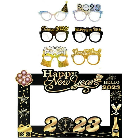 1Set Happy New Year Eyeglasses Photo Frame Funny Eyewear 2023 Glitter Glasses Photo Props | Walmart Canada 1Set Happy New Year Eyeglasses Photo Frame Funny Eyewear 2023 Glitter Glasses Photo Props | Walmart Canada