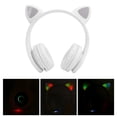 thumbnail image 3 of Auriculares , Auriculares Con Apariencia De Orejas De Gato Y Reducción De Ruido Con Micrófono Para Teléfonos Móviles Para Jóvenes, 3 of 7