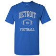 thumbnail image 5 of Detroit Classic Football Arch Basic Cotton T-Shirt - Large - Royal, 5 of 6