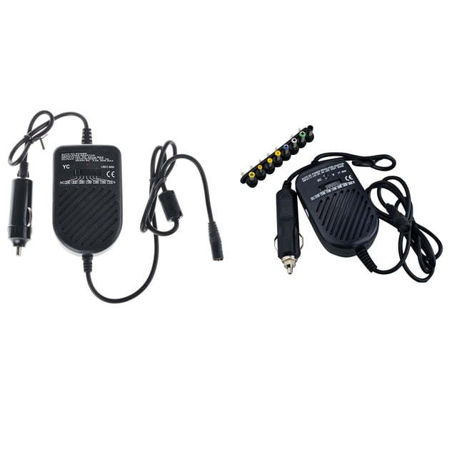 facefd Chargeur d'Ordinateur Portable Universel 80W Port USB DC Chargeur d'Ordinateur Portable Réglable Ensemble Adaptateur d'Alimentation 8 Prises Détachables