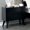 Black, variant on Bedside Cabinet | Modern Bedroom Furniture | Solid Wood with White Wood Tone | Two - Drawer Convenience