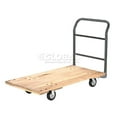thumbnail image 3 of Platform Truck w/Hardwood Deck, 54 x 27, 1400 Lb. Capacity, 5" Rubber Casters, 3 of 4