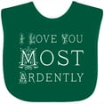 thumbnail image 3 of Inktastic I Love You Most Ardently Austen Girls Baby Bib, 3 of 4