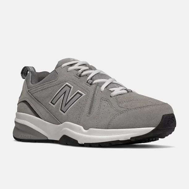New Balance 608v5 MX608UG5 Sneaker Mens Gray Suede Lace Up Training Shoes DWA817