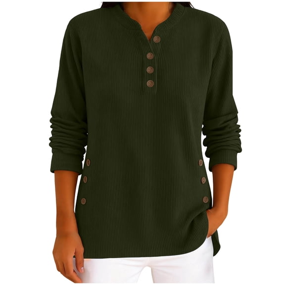 Women's Solid Color Long-Sleeved Openwork Round Neck Sweater Loose Knitted Pullover Sweater