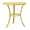 Light Yellow, variant on Tcbosik Outdoor Metal End Table, 19.9 Inch Round Side Table for Patio, Garden, Deck, Poolside, Navy Blue