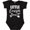 AB-Black, variant on Little Cousin with Arrows Boys or Girls Baby Bodysuit