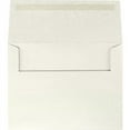 thumbnail image 2 of JAM Paper & Envelope A6 Envelopes, 4 3/4 x 6 1/2, Quartz White Metallic, 1000/Carton, 2 of 2